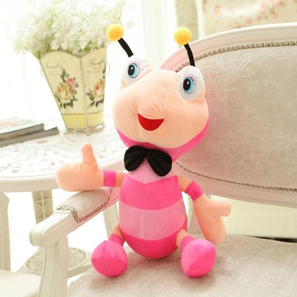

cushion/decorative pillow iridescence colorful ant doll, big eyes lovely kawaii plush toy, bee stuffed toys for children