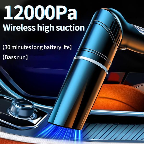 

vacuum cleaner 12000pa wireless car 180 rotation for machine portable handheld deskhome appliance