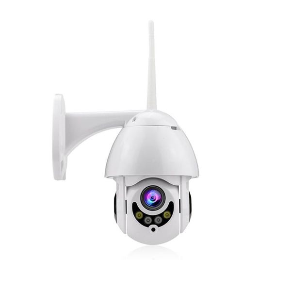 

wireless ip camera fixed focus 3.6mm white hd big memory home security safety rotary ir remote control cameras