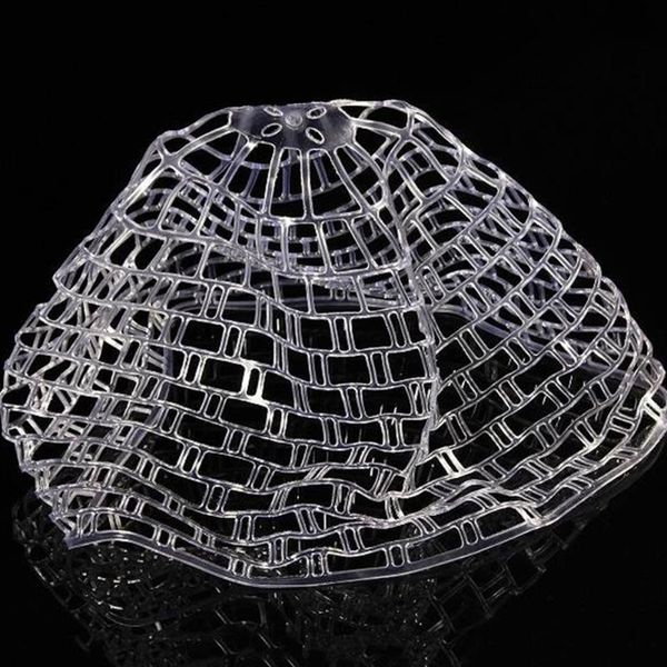 

outdoor sports 50/60cm fish fishing landing trout clear rubber net mesh catch tackle for lovers accessories