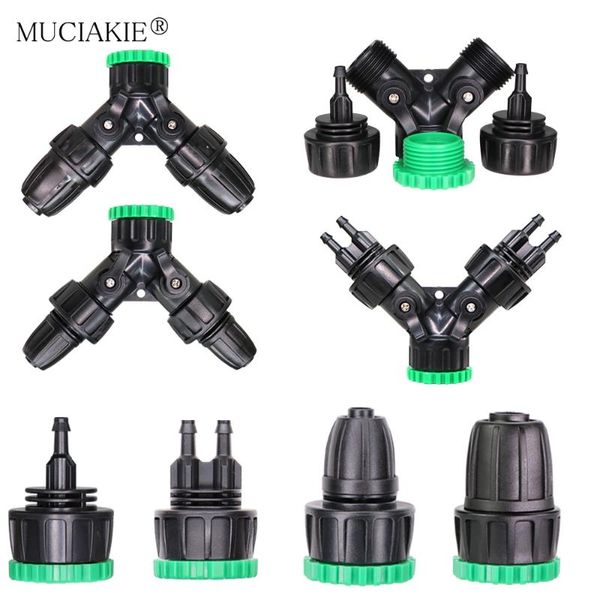 

watering equipments gardens irrigation tap connector hose splitters female thread 1/2'' 3/4'' to 1/4'' 3/8&#03