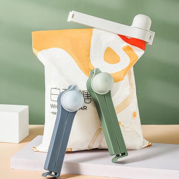 

bag clips 3pcs pourable food preservation sealing clip tea moisture-proof discharge spout plastic snack