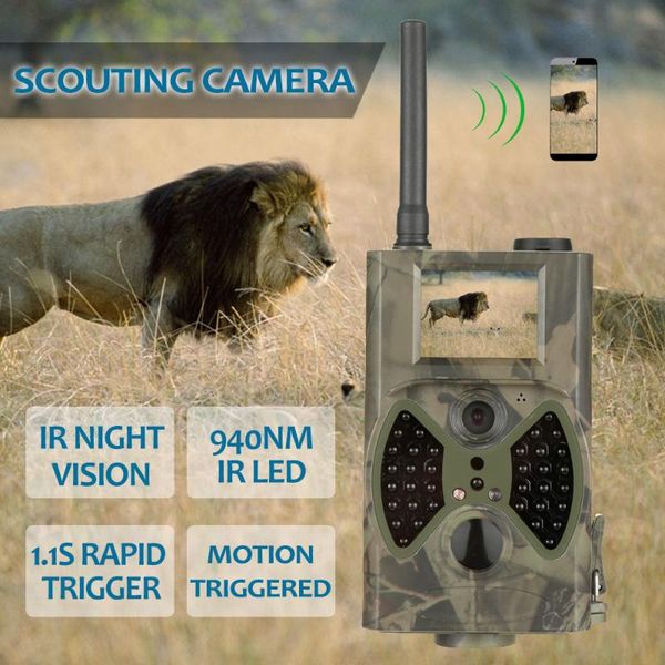 

hunting cameras 12mp scouting camera night vision 940nm black ir infrared trail 2.0' lcd game cam