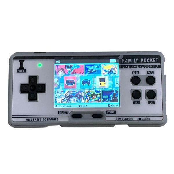 

portable game players handheld console video gaming 8 bit 2g memory simulator fc3000 children color pxpx7