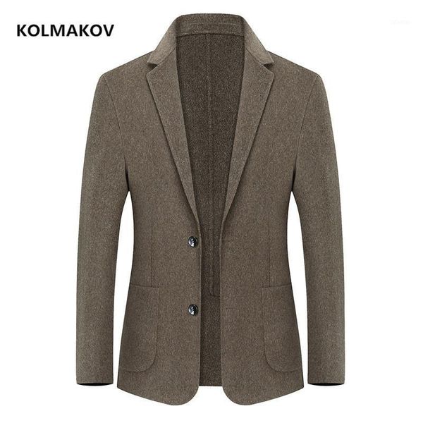 

men's suits & blazers 2021 spring arrival autumn wool fabric blazer jackets double breasted trench coat men size m-3xl, White;black