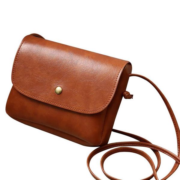

shoulder bags coofit 1pc pu leather women bag 2021 fashion mini phone handbags messenger crossbody for girls