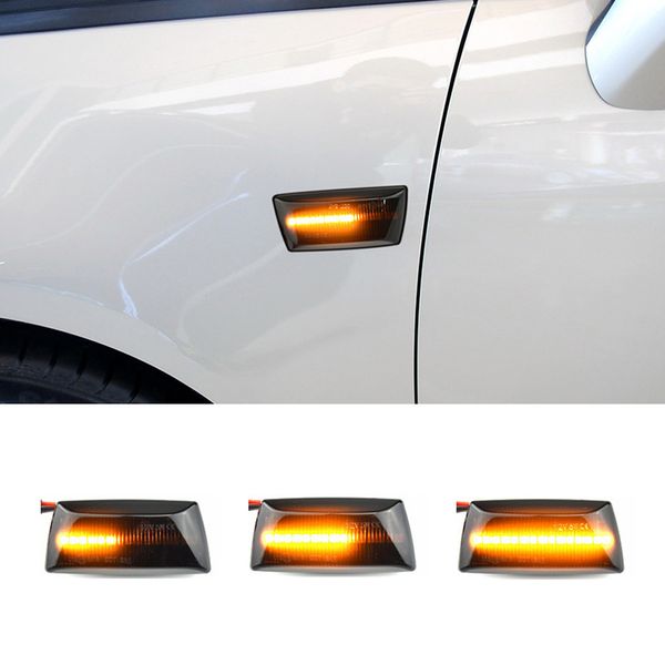 Novo LED Dynamic Turn Signal Light Side Fender Marker Sequential Blinker Para Opel Astra H MK5 Insignia Zafira Corsa D MK4 Meriva Adam