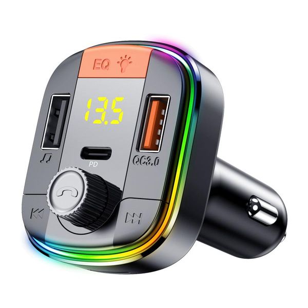 

car mp3 player fm transmitter bluetooth 5.0 hands-tf card u disk playback & mp4 players