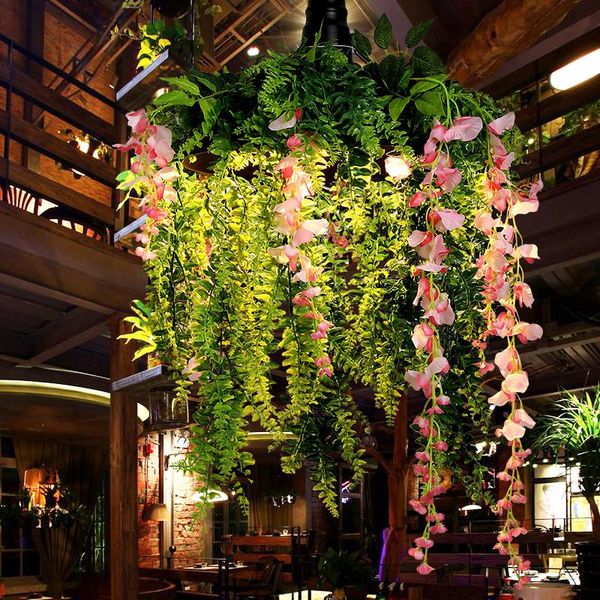 

pendant lamps modern iron plant collocation style e27 southeast asia pendent lights led lighting for living room kitchen bedroom el bar