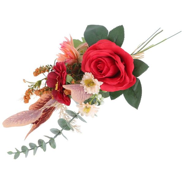 

decorative flowers & wreaths 1pc creative fake flower home arrangement bouquet artificial decor