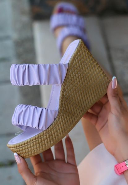 

sandals zure lilac skin wedges slippers, Black