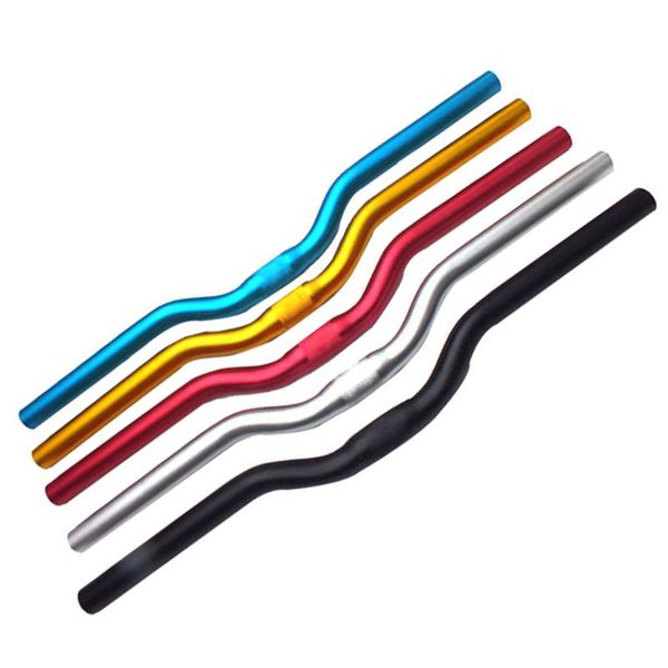 

bike handlebars &components 25.4*520mm bicycle handlebar aluminum alloy riser bar ultra light mtb horizontal bent cycling accessories