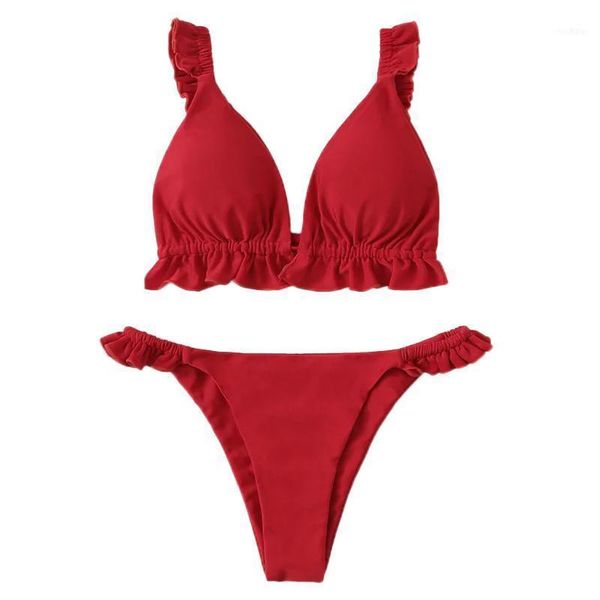 

swimwear women bikini set sunflower print padded bathing suit 2021 swimsuit beachwear1, White;black