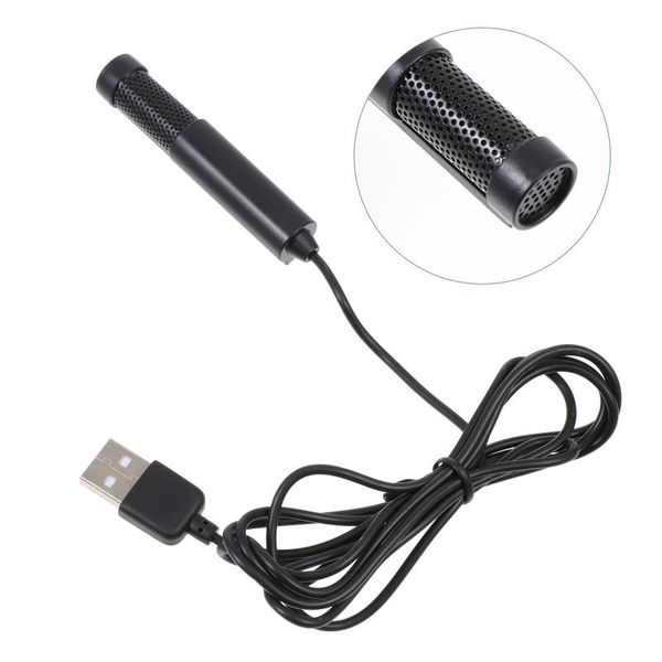 

microphones 1pc portable microphone computer micophone usb conference (black)