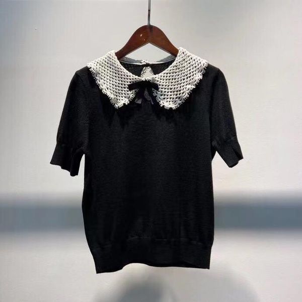 

women's sweaters sa09736 fashion 2021 runway luxury european design party style clothing, White;black