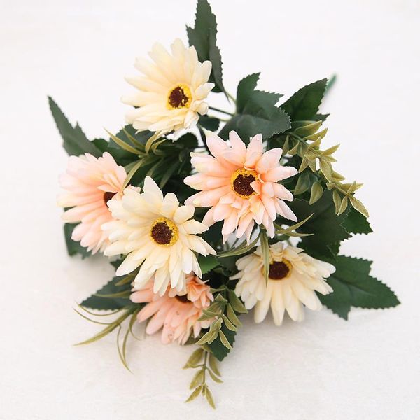 

sunflower small flower false home decor wedding decorative bouquet party decorations flowers & wreaths