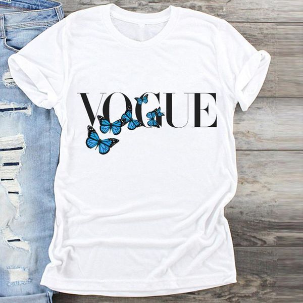 

and women printing butterfly men t shirt letter trend style 90s clothing print clothes graphic female tshirts tee, White;black