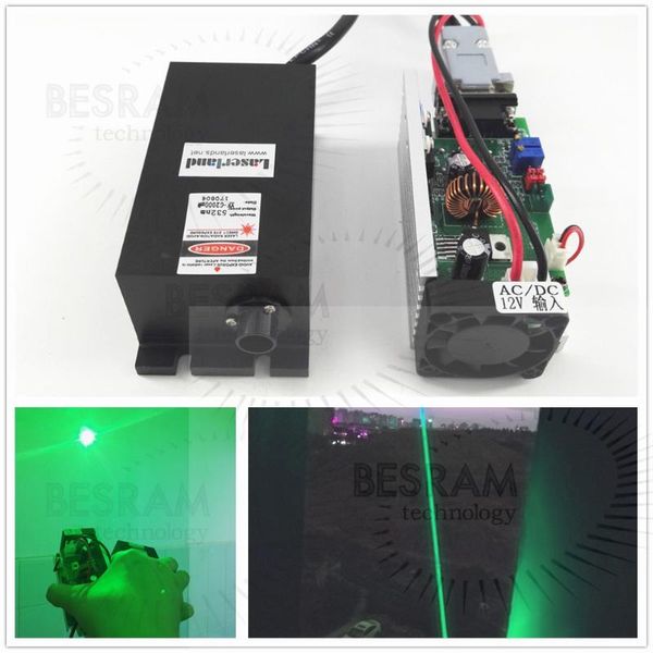 

effects 2w 520nm green laser diode modulel/analog stage lighting