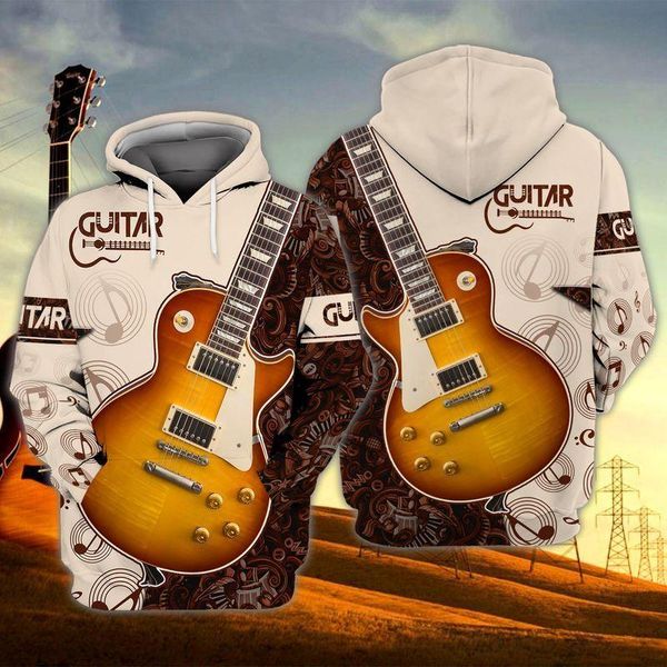 

men's hoodies & sweatshirts plstar cosmos 3dprinted est musical vintage guitar art harajuku streetwear unique casual hoodies/sweatshi, Black