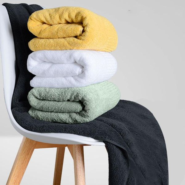 

towel 70x140cm cotton bath for adults kids white super soft absorbent household travel el bathroom