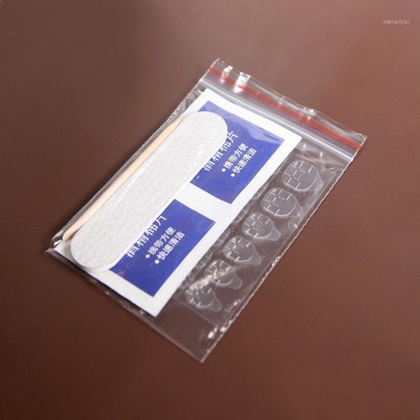 

wear fake nail toolkit wood stick purlin 24 jelly gel alcohol cotton accessories ty1