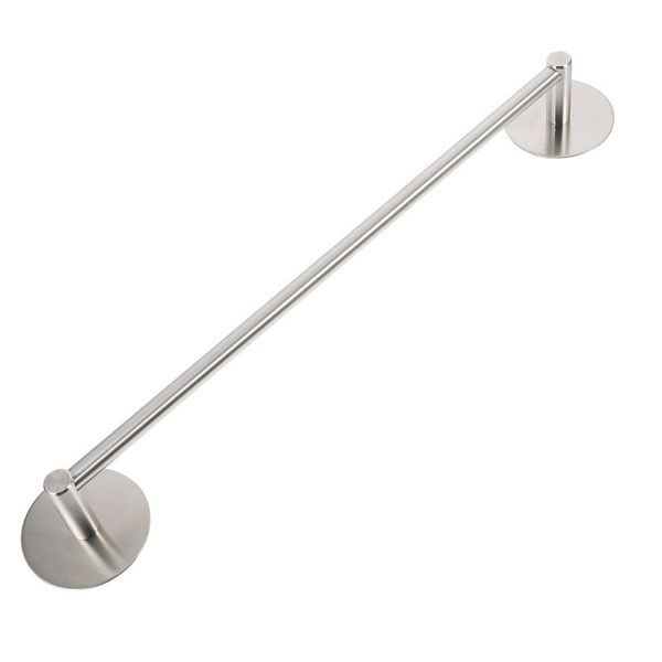 

towel racks 1pc punching rack stainless steel single pole practical bar holder