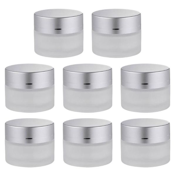 

storage bottles & jars 8pcs 10g cosmetic cream refillable portable makeup dispenser