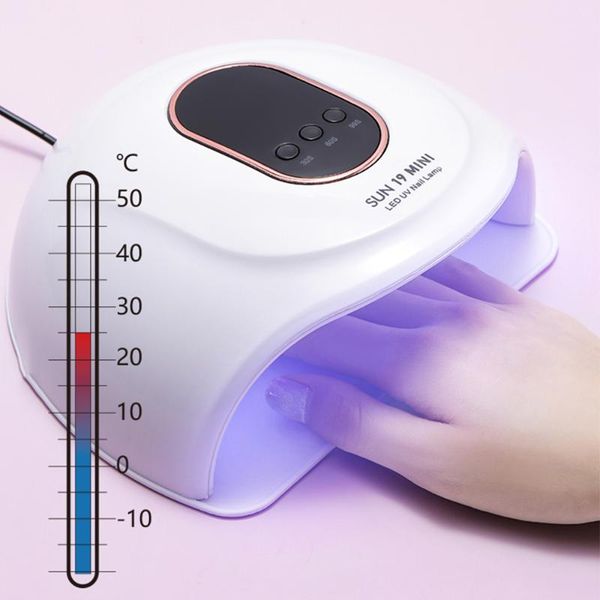 

other lighting bulbs & tubes 72w nail shop painless glue curing lamp potherapy lamps gel polish sun uv led dryer toenail diy manicure tools