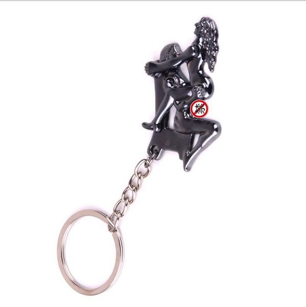 

keychains alloy key chain lover metal keychain keyring ring funny toy car, Silver