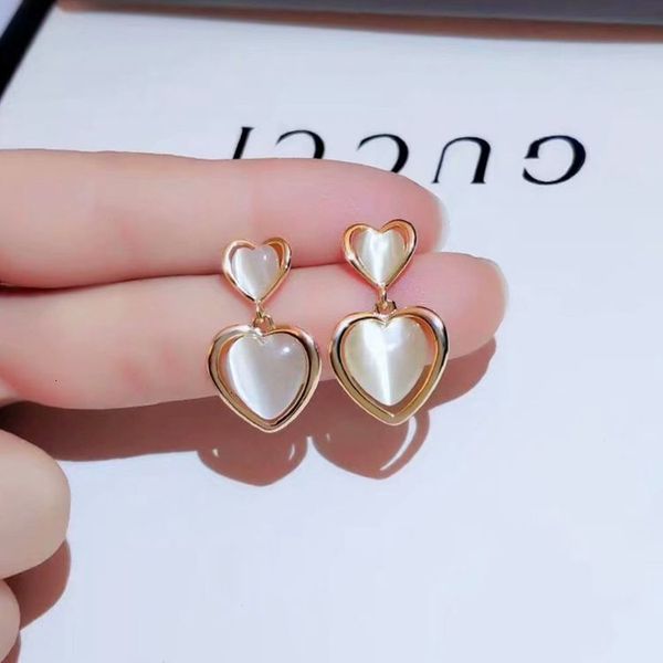 

70%off new ins windnet red advanced sense korean minority temperament personality small fragrance earrings, Golden