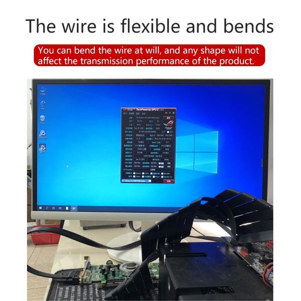 

graphics cards full speed 3.0 pcie x16 riser cable card extension for gpu vertical