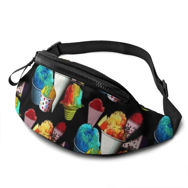 

waist bags snow bag female running pack fashion polyester