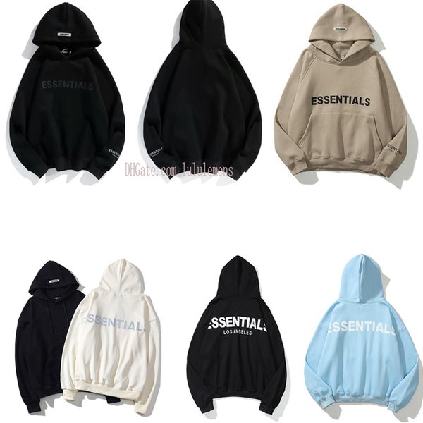 

mens and womens hoodies leisure fashion trends fear of god fog essentials men women designer mens tracksuit new q4h5#, Black