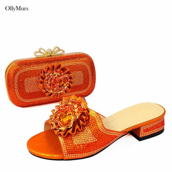 

dress shoes italian style rhinestone woman slipper and bags set heels fuchsia with bag for wedding, Black