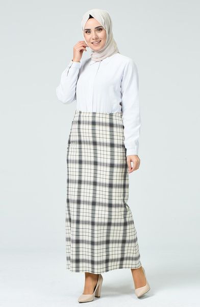 

ethnic clothing minahill skirt 2054-01, Red