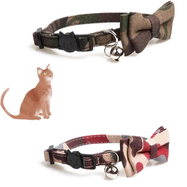 

pet decorative neck rope, adjustable nylon deluxe cats bowknot collar with seatbelt buckle dog collars & leashes