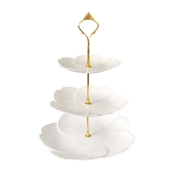 

other bakeware detachable cake stand european style 3 tier pastry cupcake fruit plate serving 97bb