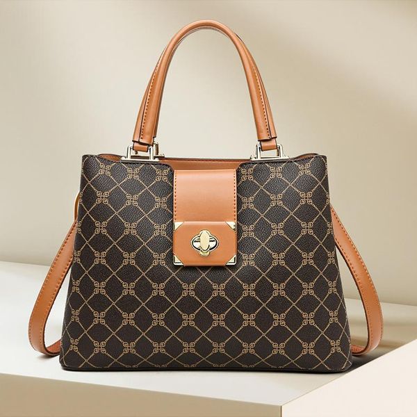 

evening bags luxury women's autumn and winter texture handbag hundred with work commuting shoulder bag large capacity tote