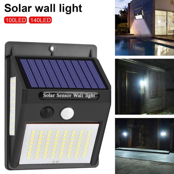

solar lamps garden outdoor waterproof wall lighting street lamp led body induction landscape