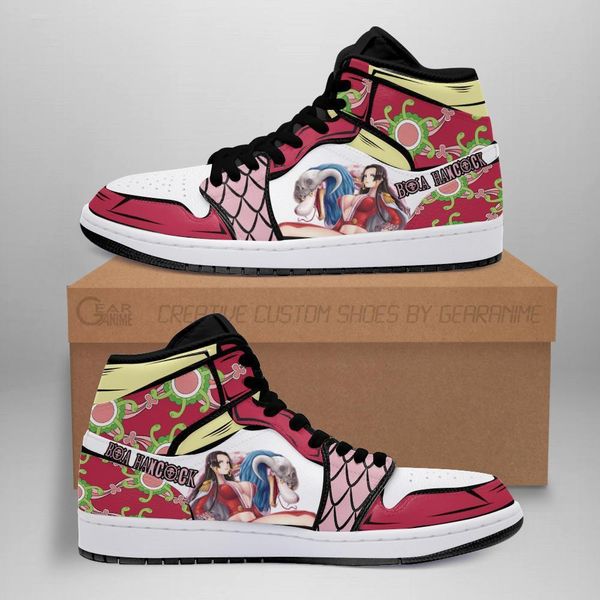 

boa hancock anime sneakers fan gift