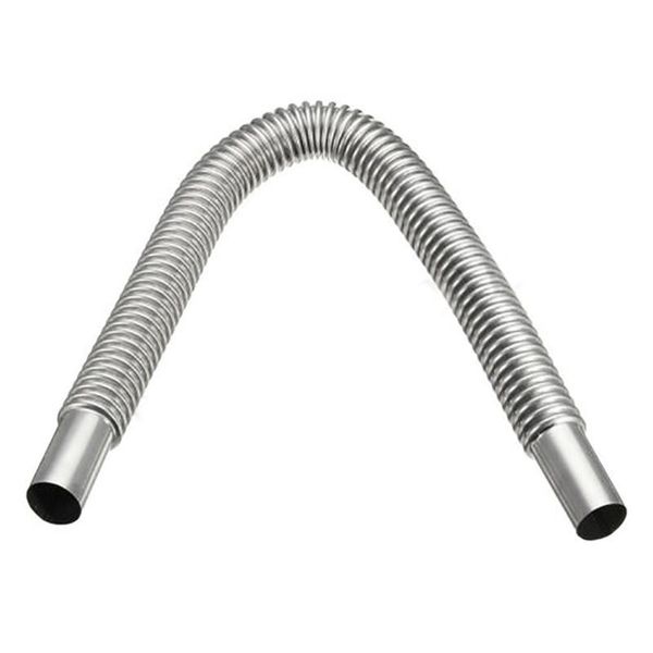 

manifold & parts 60cm car exhaust pipe parking air heater tank diesel gas vent hose automobile corrugated round