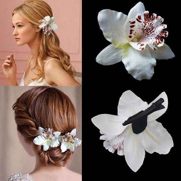 

hair accessories flower clip trendy charm clips daily pearl hairpin fashion