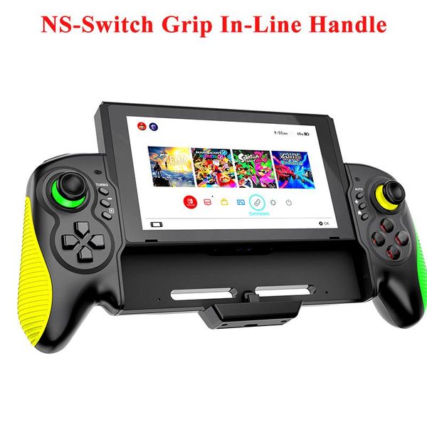 

game controllers & joysticks ns-switch grip in-line gamepad suitable for n-switch charge and play games with six-axis gyroscope gravity sens