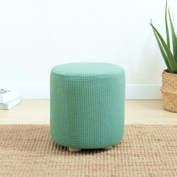 

chair covers stretch stool cover round ottoman slipcover footstool protector seat protective case footrest