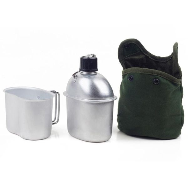 

water bottle outdoors camping hiking military tactical pouch belt hunting bag travel canteen kettle holder backpacking survival