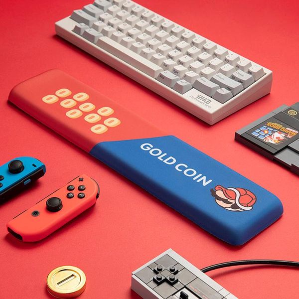 

mouse pads & wrist rests rest pad support for mechanical keyboard mousepad memory foam mary ergonomic silicone anti-slip office gaming pc la