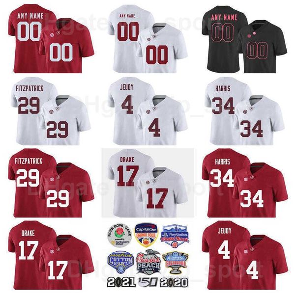 

ncaa college football 4 jerry jeudy jersey alabama crimson tide 15 jk scott 17 kenyan drake 16 natl champions 18 cooper bateman 34 damien, Black