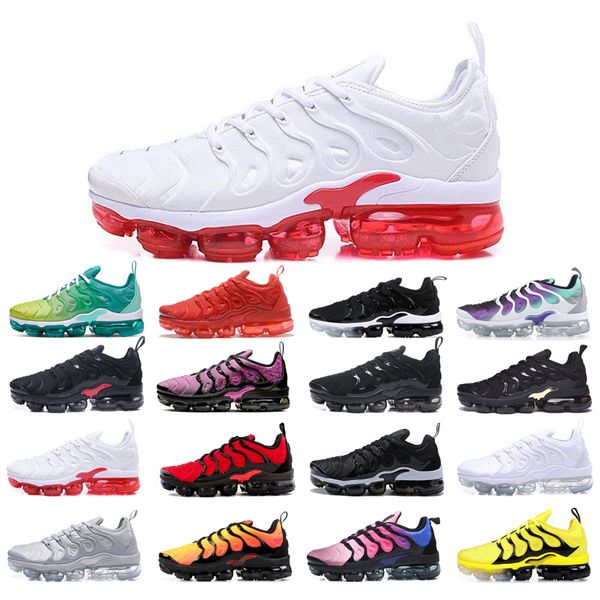 

mens running shoes womens tn plus triple white black lemon lime red shark tooth aurora green blue fury cool grey hyper violet bumblebee bred