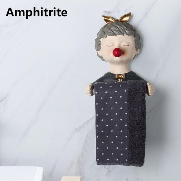 

other home decor creative pretty girl toilet paper tube puncture tissue box multi-function face storage rack cloth decorations modern
