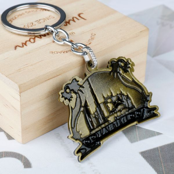 

dubai tourist travel souvenir keychain keyring 3d camel/construction/tree keyring craft key chains for bag car chaveiro llaveros, Silver
